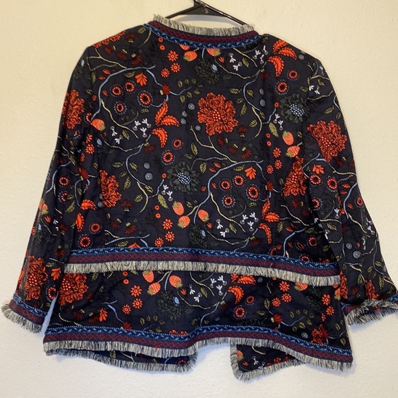 Loft Primavera Fringe Trimmed Open
Front Jacket - Picture 5 of 8